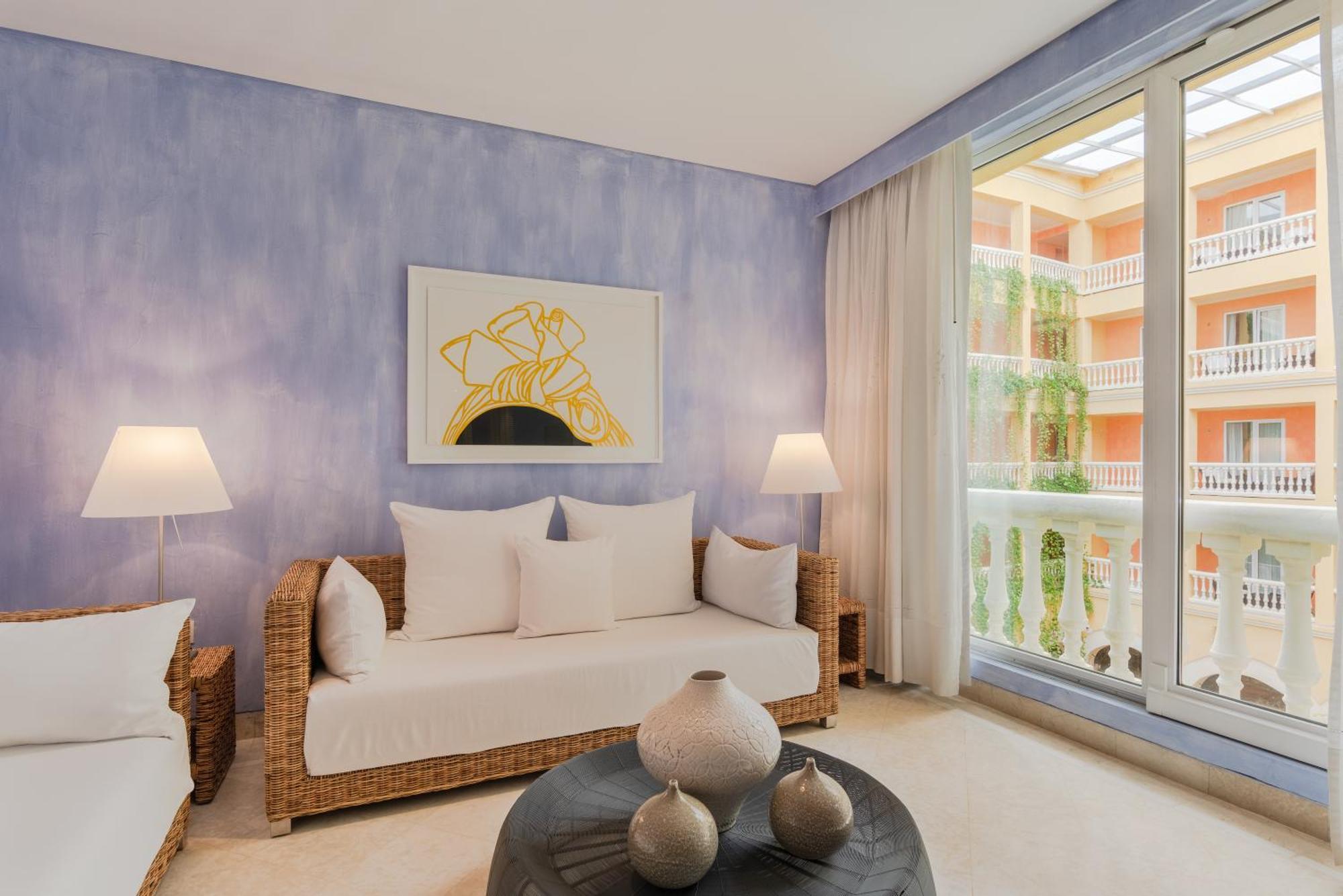 Suite Junior con vistas al jardín